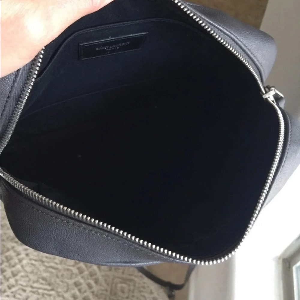 SAINT LAURENT Small Mono Leather Camera Bag - Picture 9 of 10
